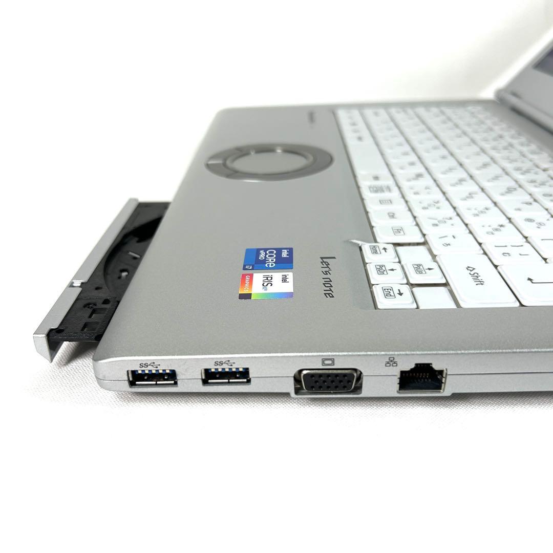 Lets note LV1 i7 512GB 16GB 駆動950時間 DVD