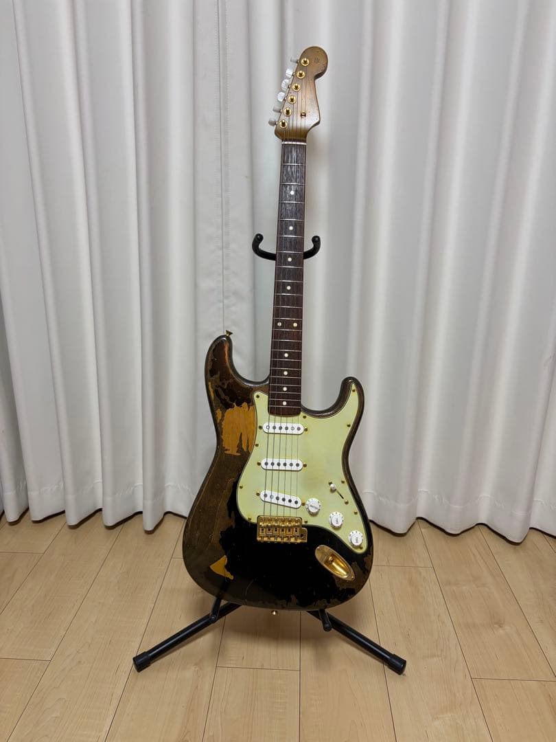 お正月John Mayer Black One レプリカFender JAPAN