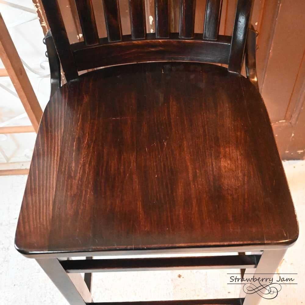 IFU-413-1 英国ヴィンテージ カウンターチェア ハイチェア BARチェア