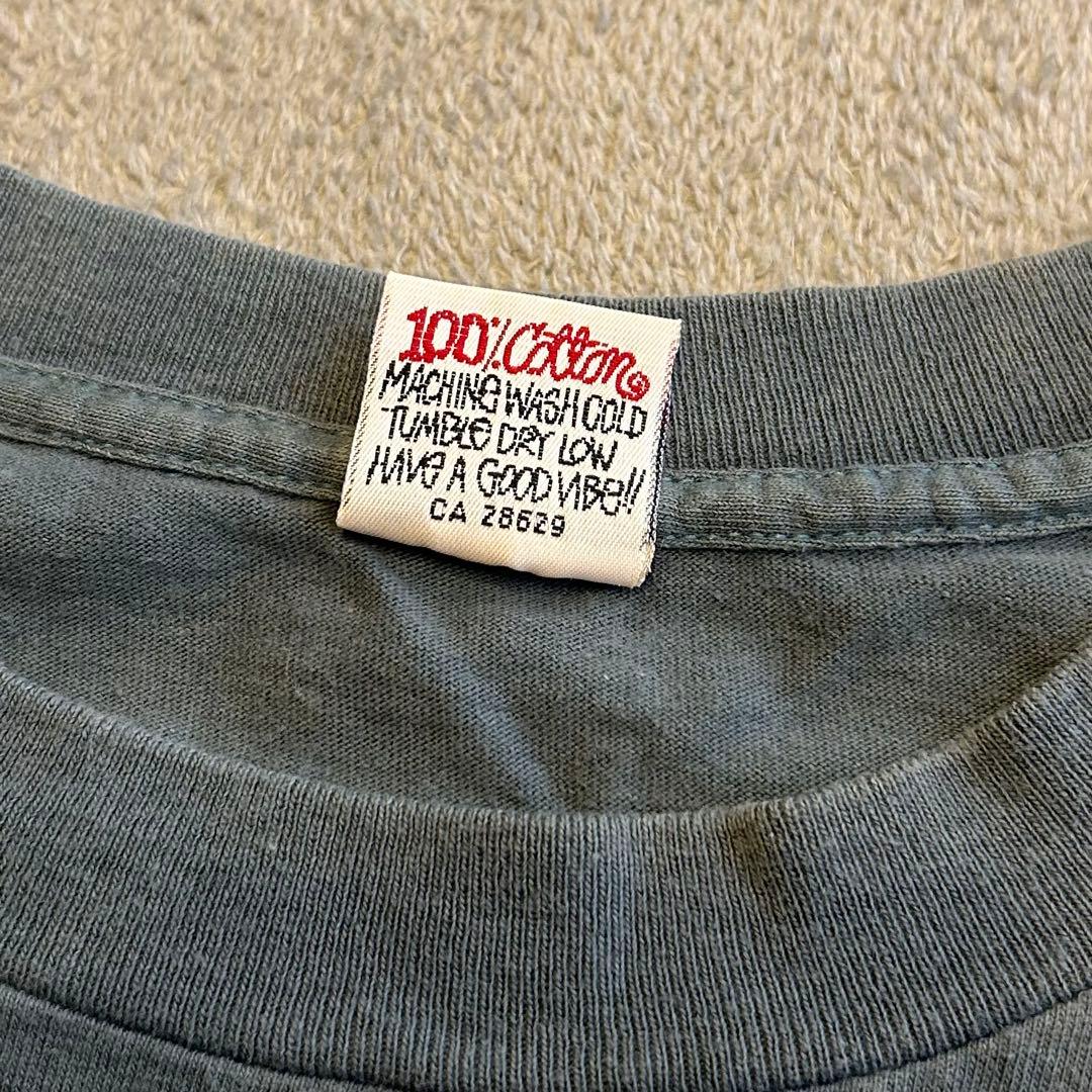 90's old stussy オールドステューシー 白タグ シャドーマン L 90's