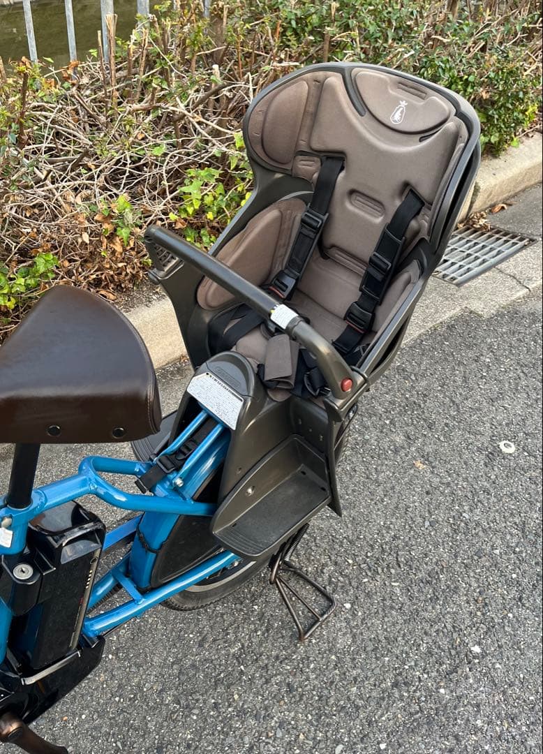 と*と様 自動充電　BRIDGESTONE ビッケ グリ　電動自転車　発送不可