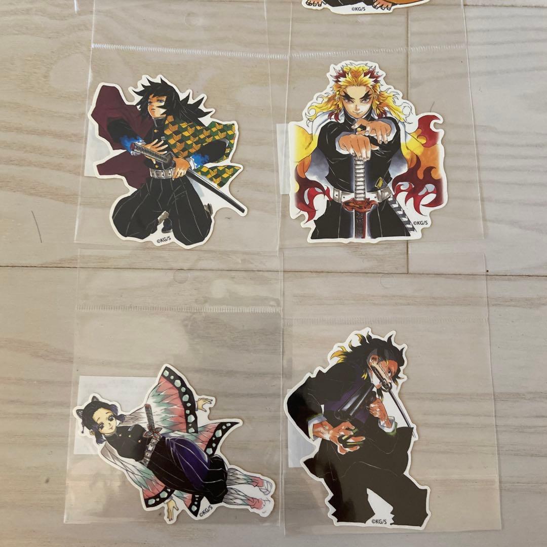 鬼滅の刃　ダイカットステッカー　14枚セット