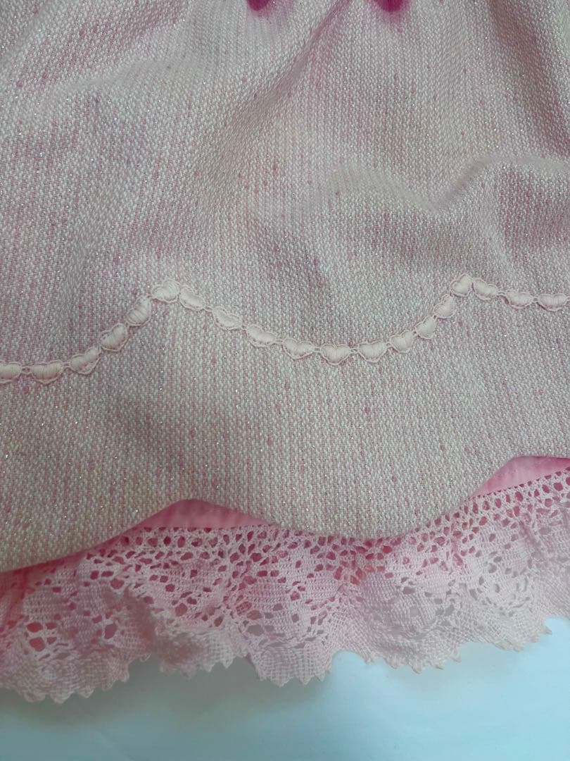 Angelic Pretty　リボンレースハートツイードスカート