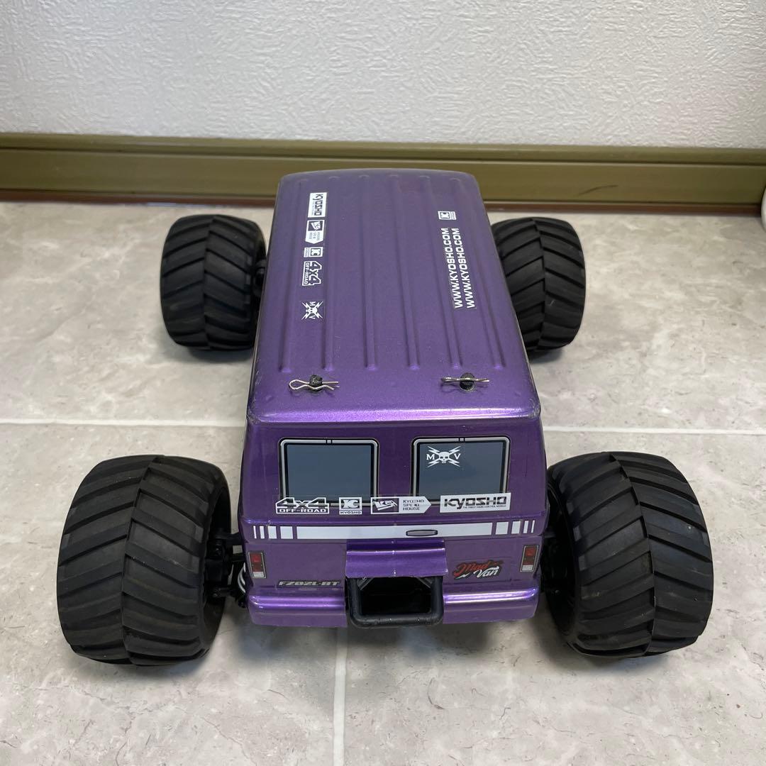 KYOSHO パープルラジコンカー