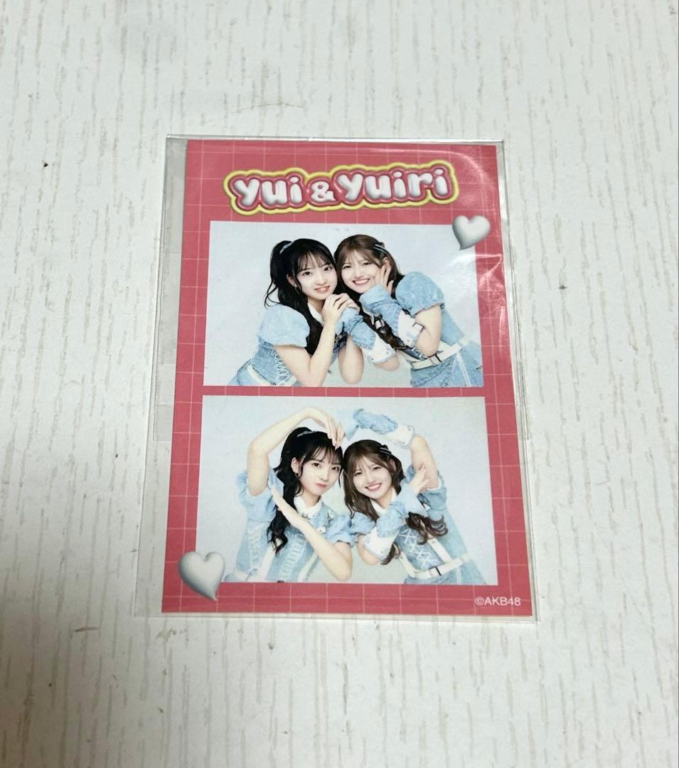 UNLAMEAKB48チェキ限定抽選YUI山口結愛