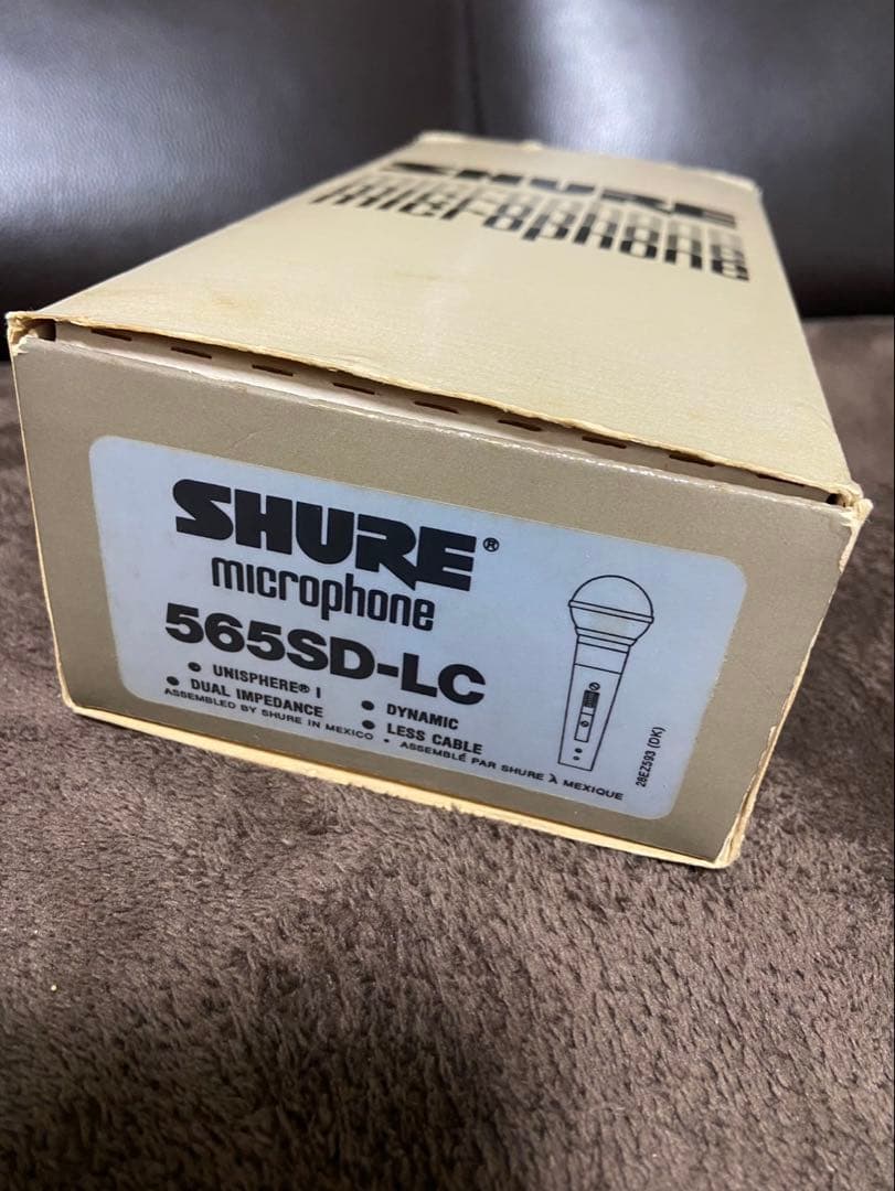 SHUREマイクロホン565SD_LC〔ビンテージ新品未使用〕