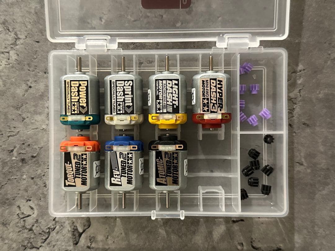 ミニ四駆 モーターセット 片軸