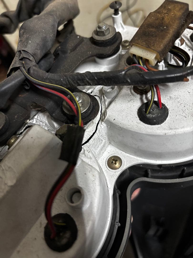 ゼファー400 親子メーター