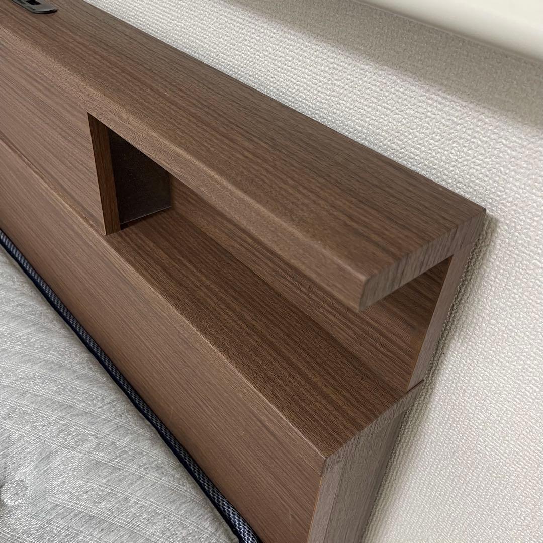 ニトリ　大量収納　ベッドフレーム　シングル　ジオチェスト