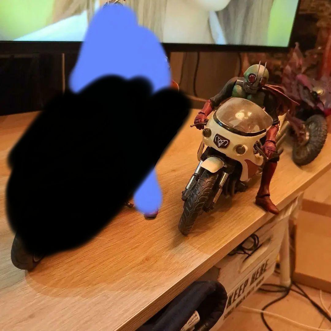 S.I.C. 「昭和仮面ライダーセット」バイク4台(1台素人改造) - メルカリ