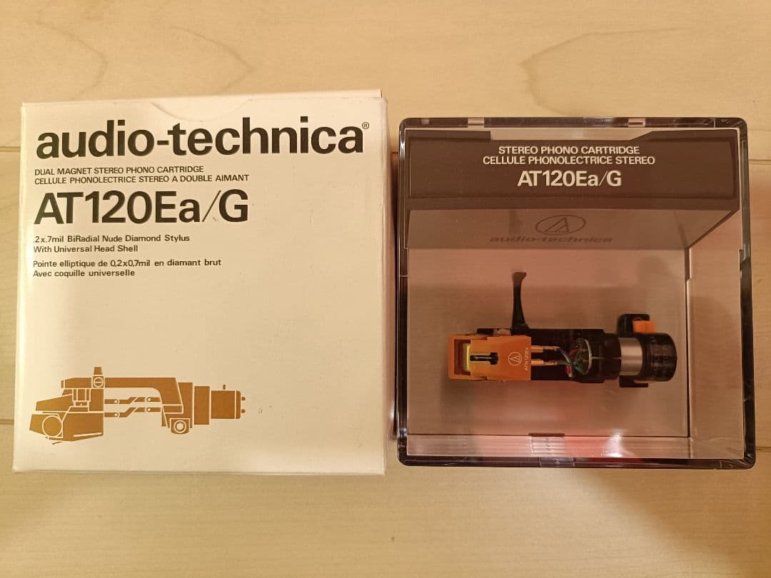 audio-technica AT120Ea/G レコード針 カートリッジ