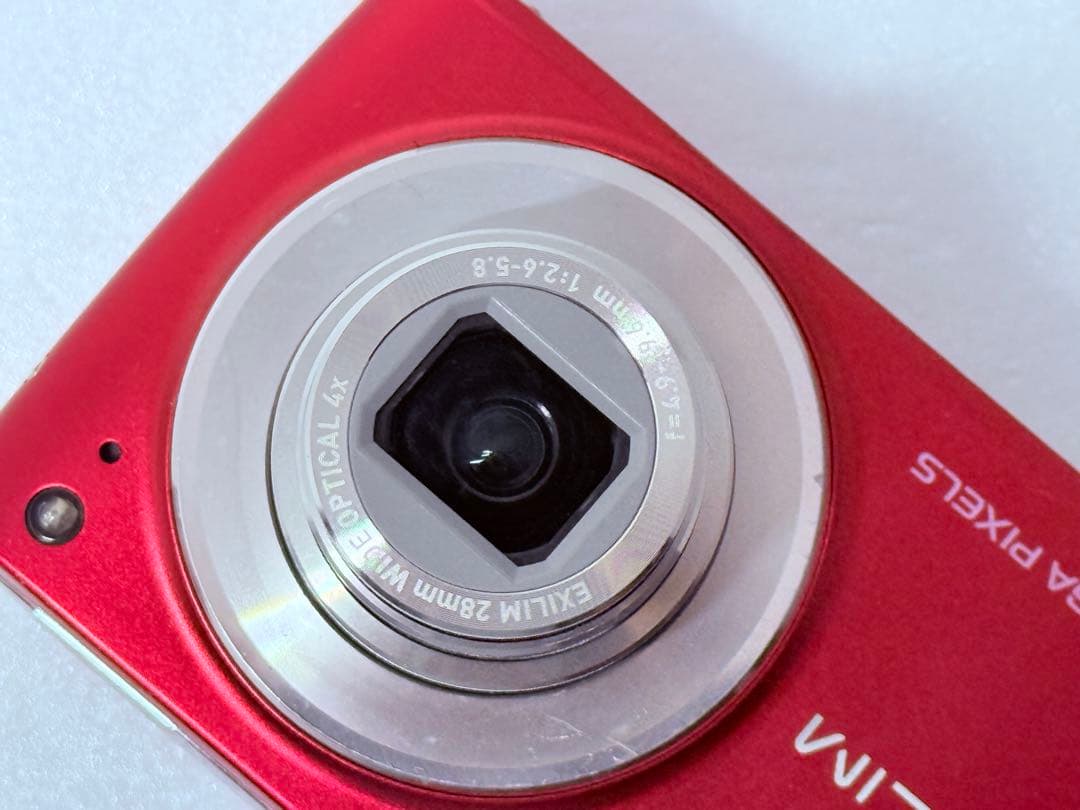 CASIO EXILIM EX-Z450 レッド 動作確認済 コンデジ レトロ CASIO