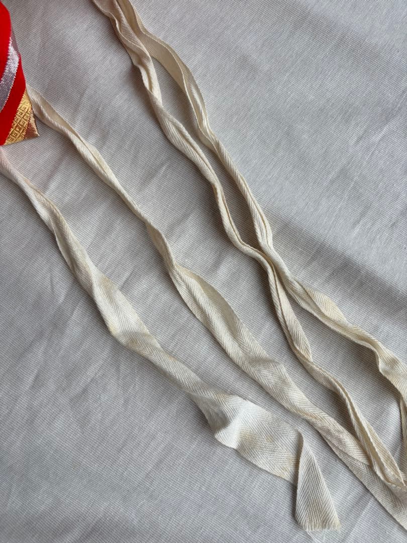 七五三 3歳 女の子 アンティーク着物 帯 エプロン被布 セット