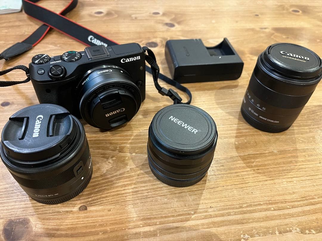 Canon EOS M3 レンズ4本セット camerart2nd-shop_canon-eos-m3-r-b