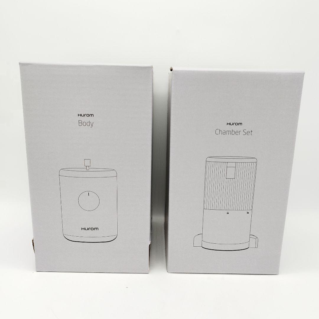 【未使用】ヒューロム　コールドプレスジューサー　H310A　ホワイト