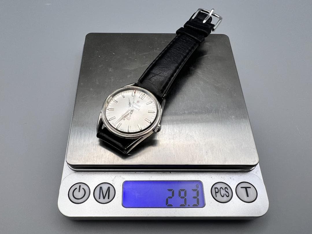 めぐ様　チトニ　エアマスター　手巻き　17石　TITOFLEX 　メンズ　稼働