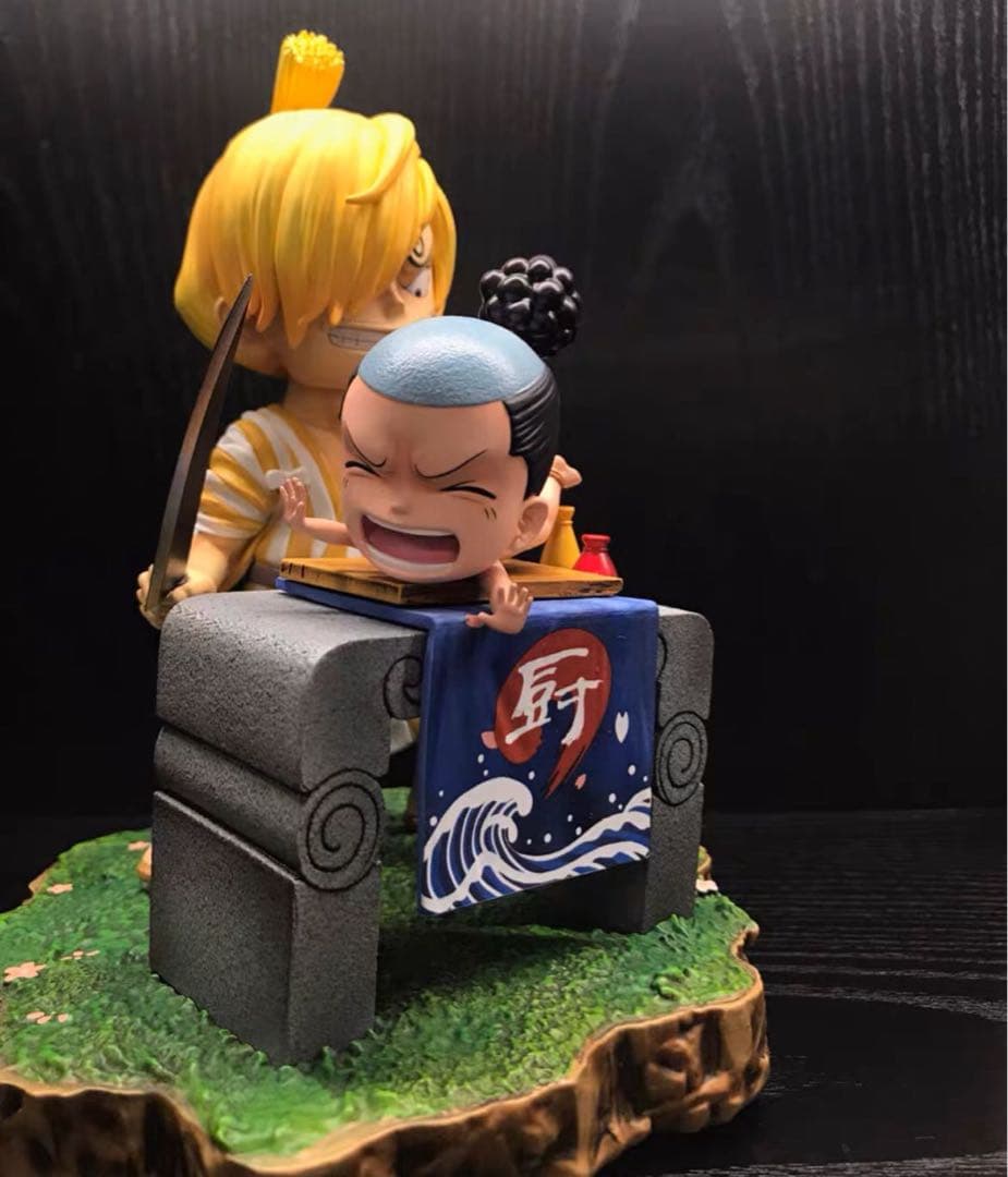 ONE PIECE サンジ ガレージキット ガレキ スタチュー①⑨