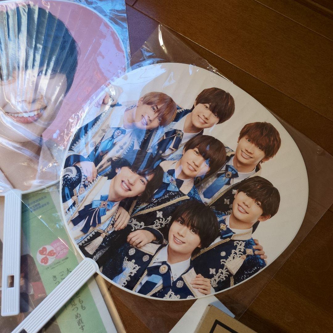 なにわ男子 グッズまとめ売り①②③美品、未開封多数あり！匿名配送