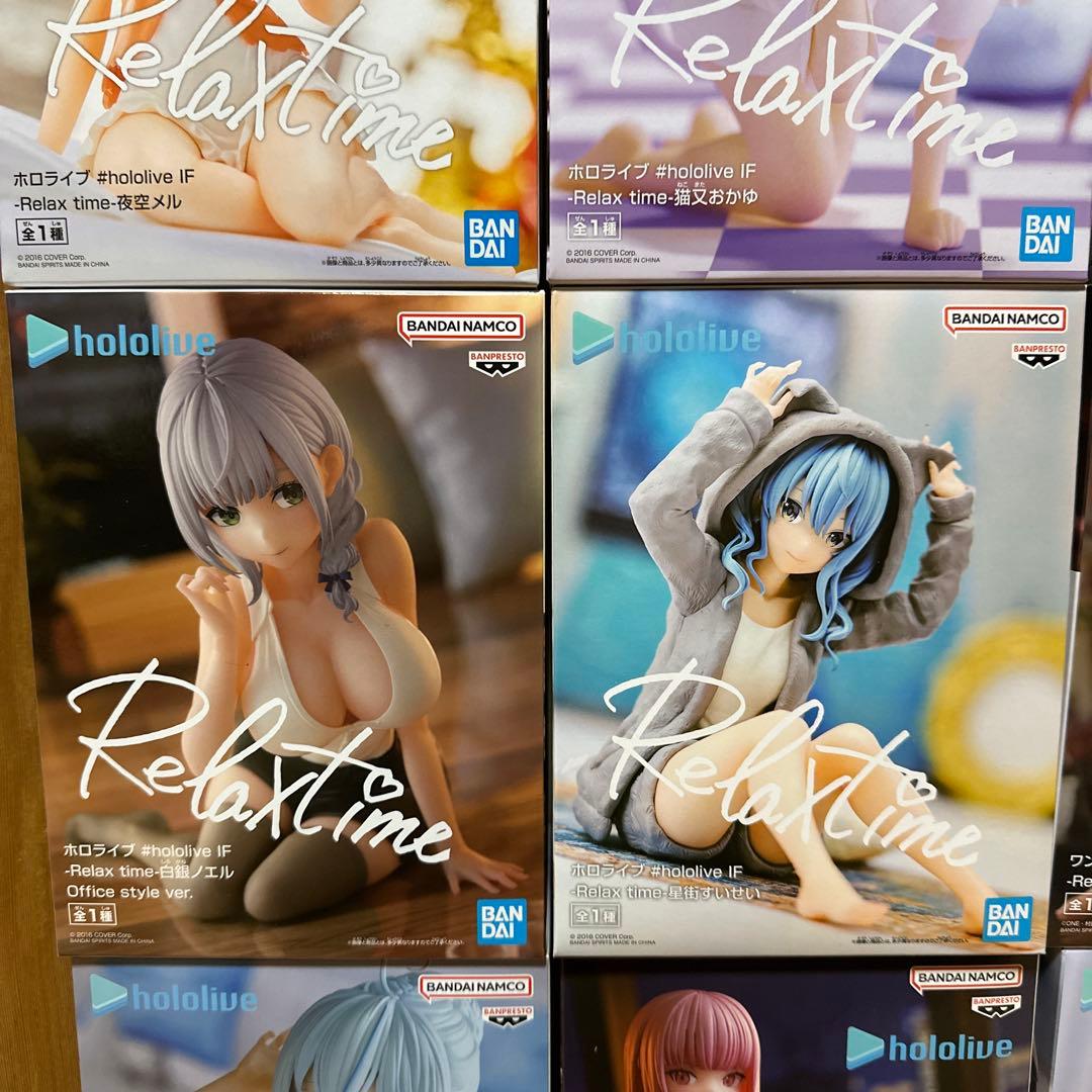 美少女 フィギュア まとめ売り 14個 relax time ホロライブ 夜一