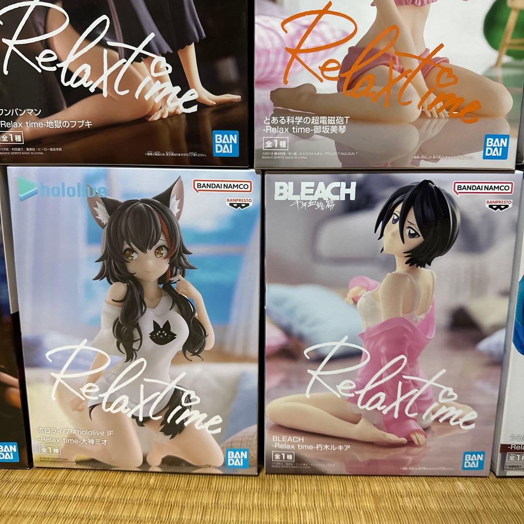 美少女 フィギュア まとめ売り 14個 relax time ホロライブ 夜一