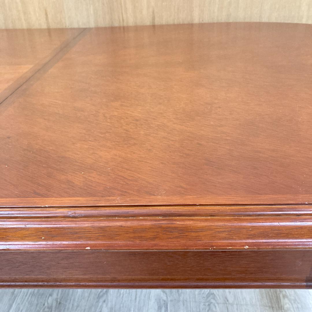 【マルニ】伸長式　ダイニングテーブル　エクステンション　大型180-238cm