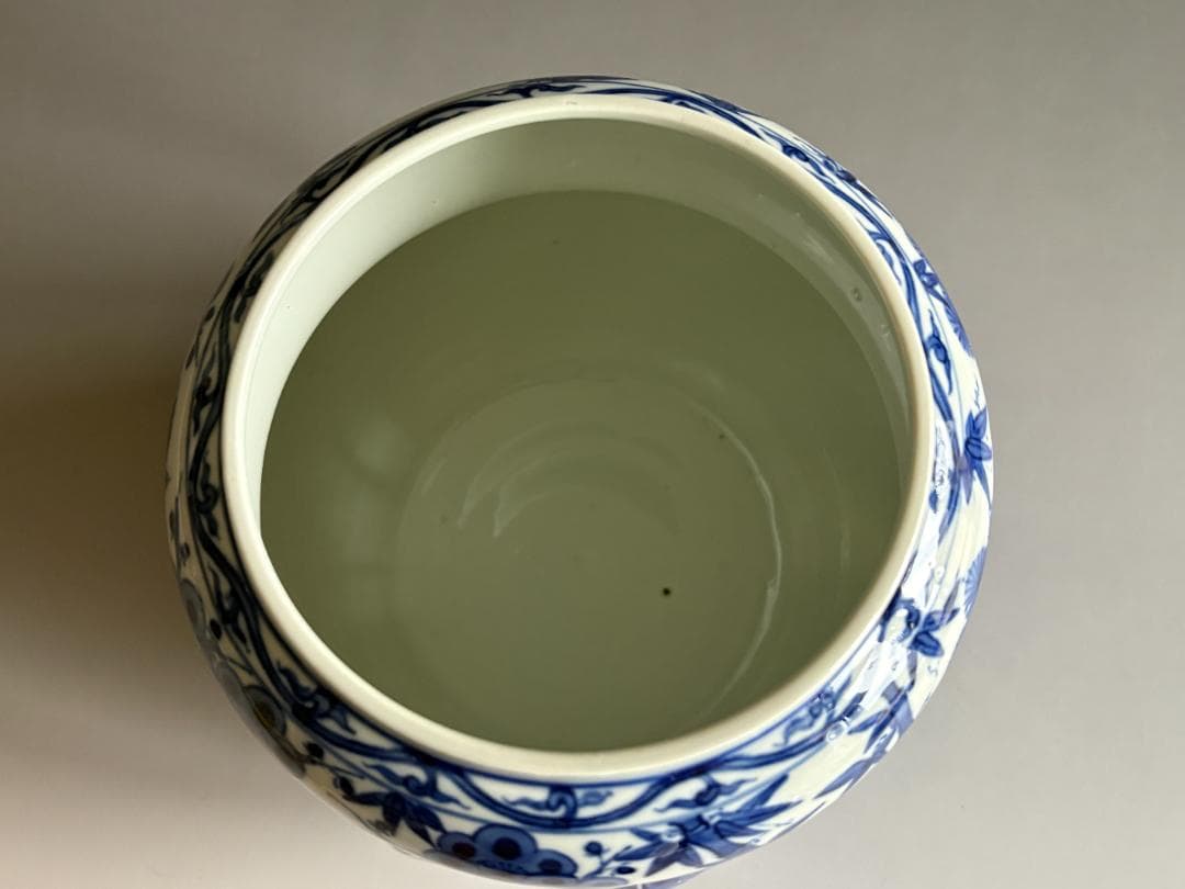 陳金海 青花祥瑞 水指 茶道具 - メルカリ