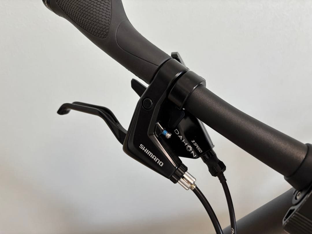 【カスタム有】DAHON K3 ガンメタリック 走行少なめ 室内保管