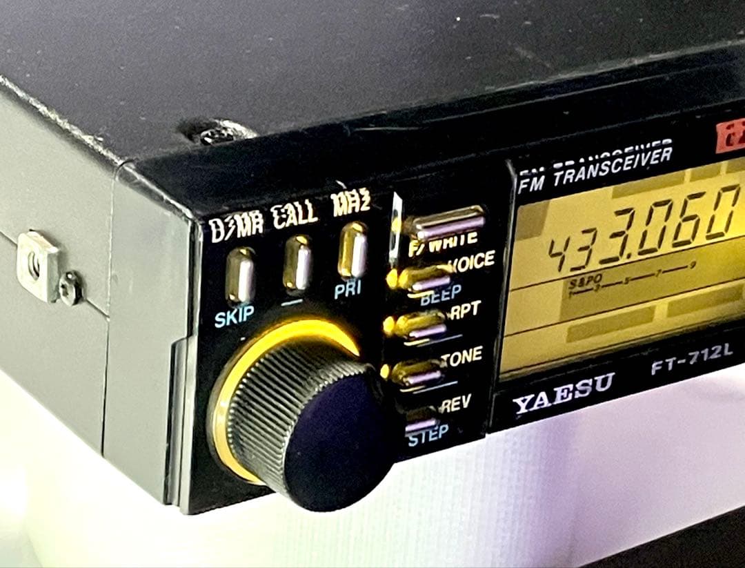 YAESU FT-712L 430MHz10wアマチュア無線機 アマチュア無線