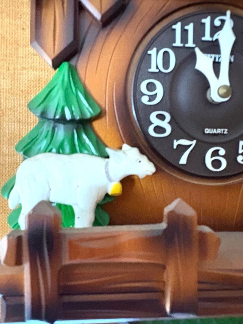 CITIZEN 鳩時計 クォーツ壁掛け時計 ビンテージ