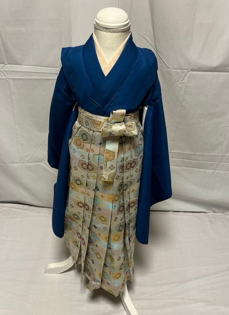 に*ん様 1-上　七五三　お正月　着物　男の子　五歳　9点セット