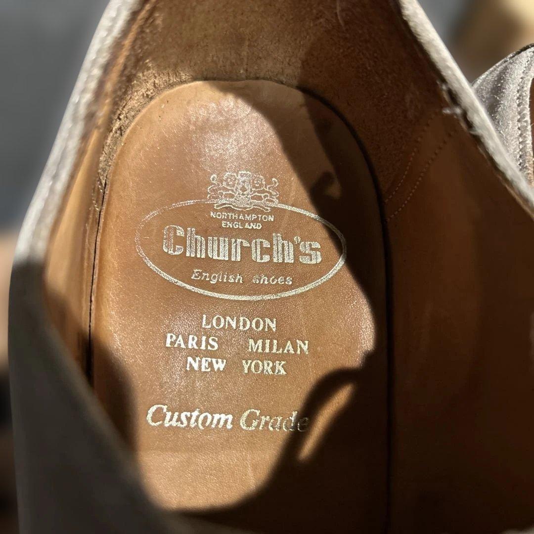 Church’s 70F スエード　ギリーシューズ