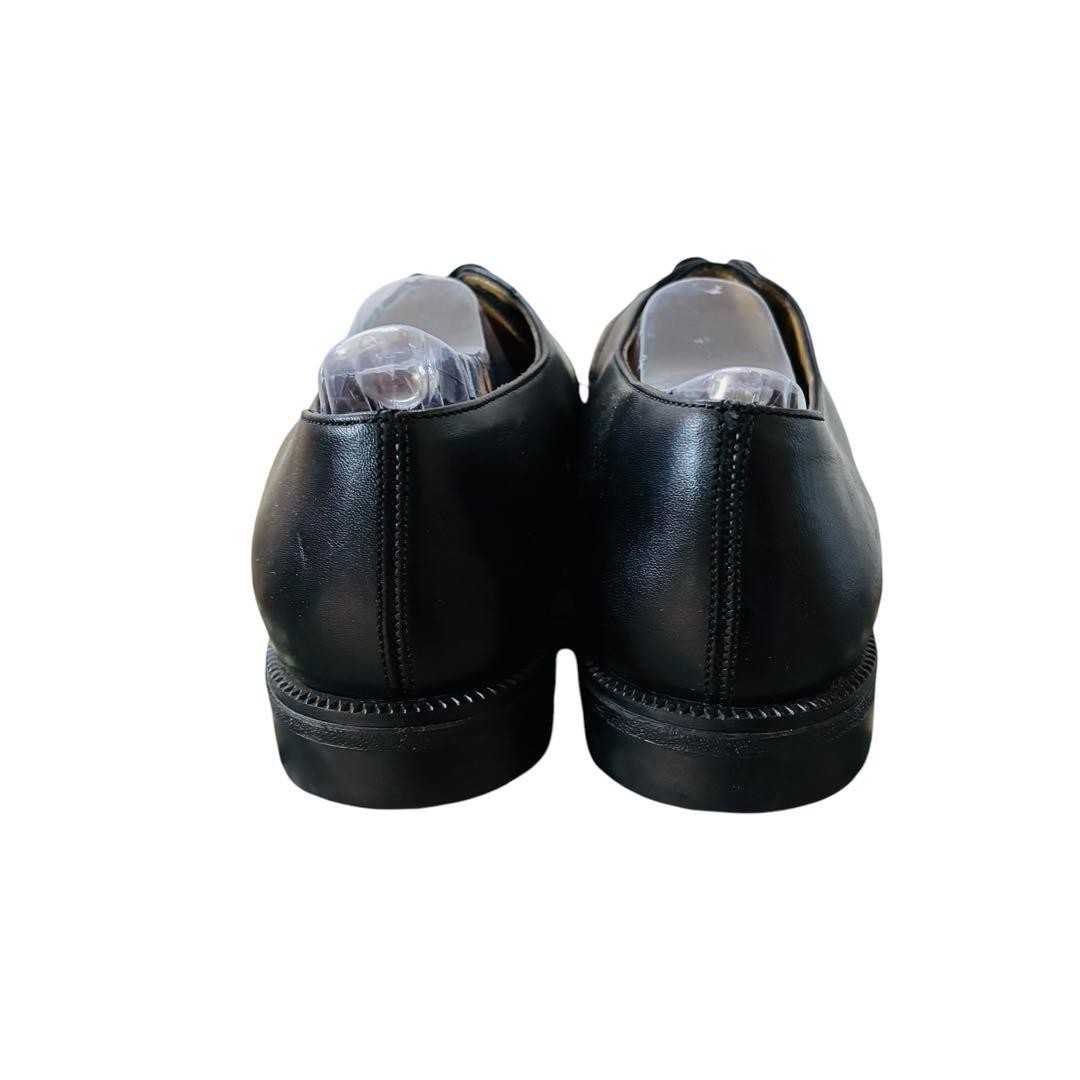 [フランス軍22]実物レザーサービスシューズサイズ42約25.5〜26.5cm