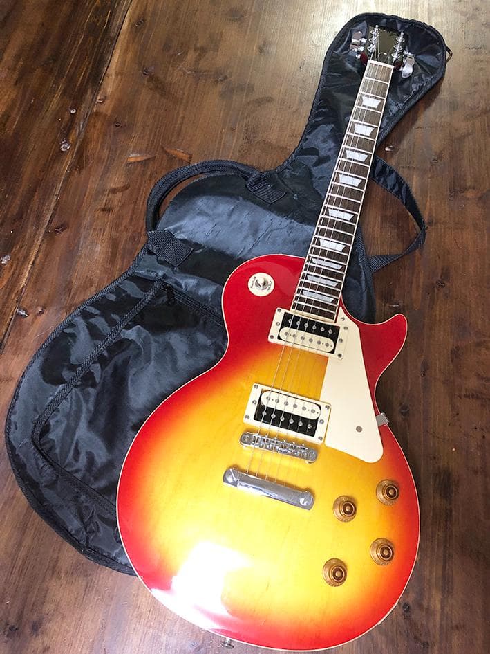 BUSKER'S レスポールスタンダードタイプ チェリーサンバースト