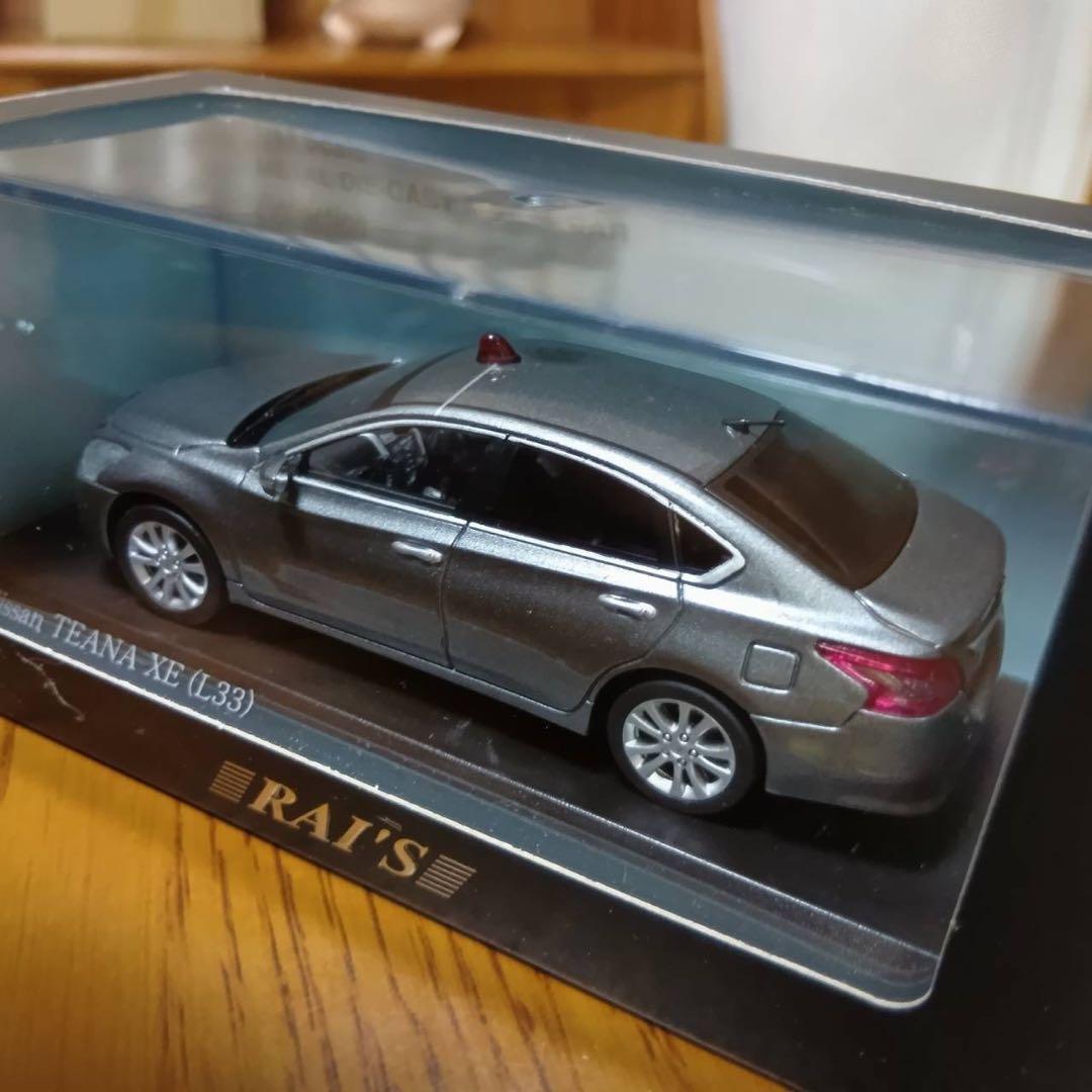 【4台セット】レイズ　ティアナ　ポリスカー　パトカー　1/43