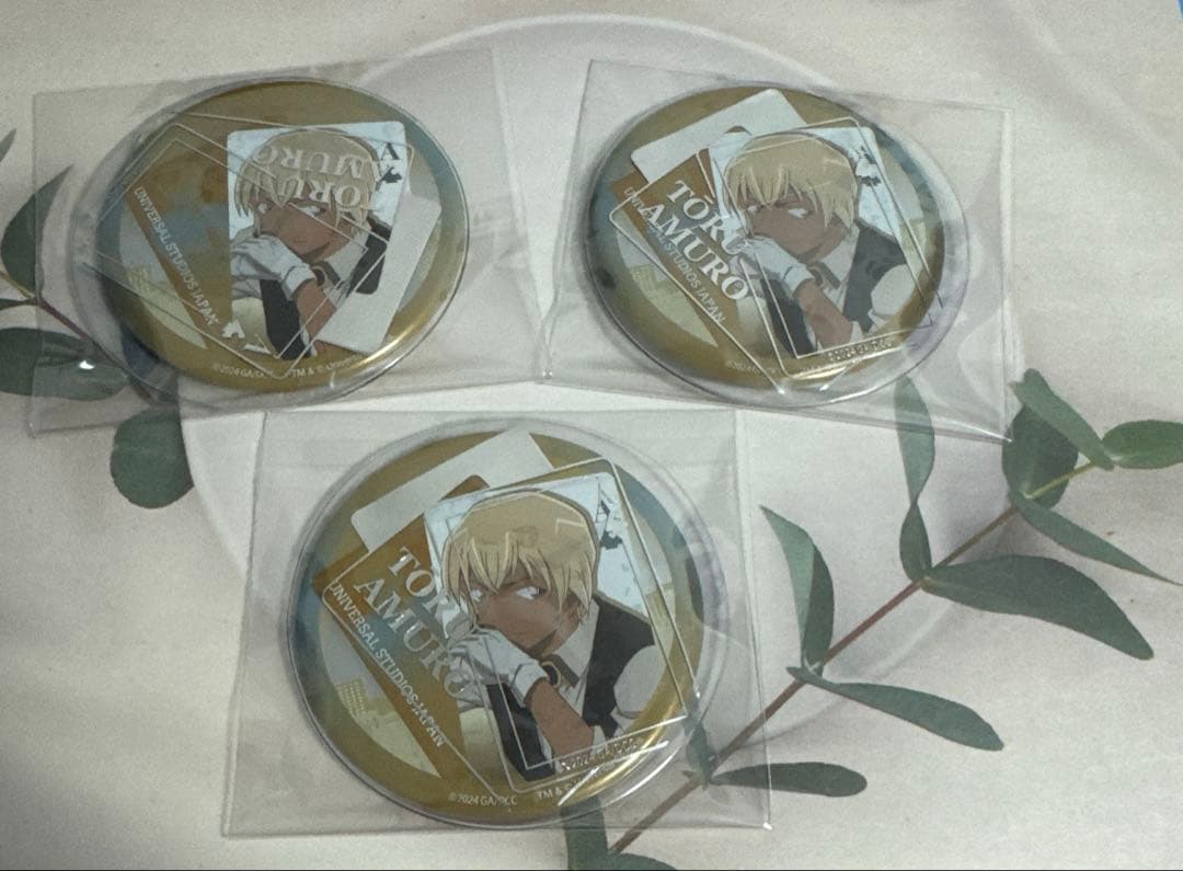 名探偵コナン デフォルメ 缶バッジ 安室透 降谷零 灰原哀 松田陣