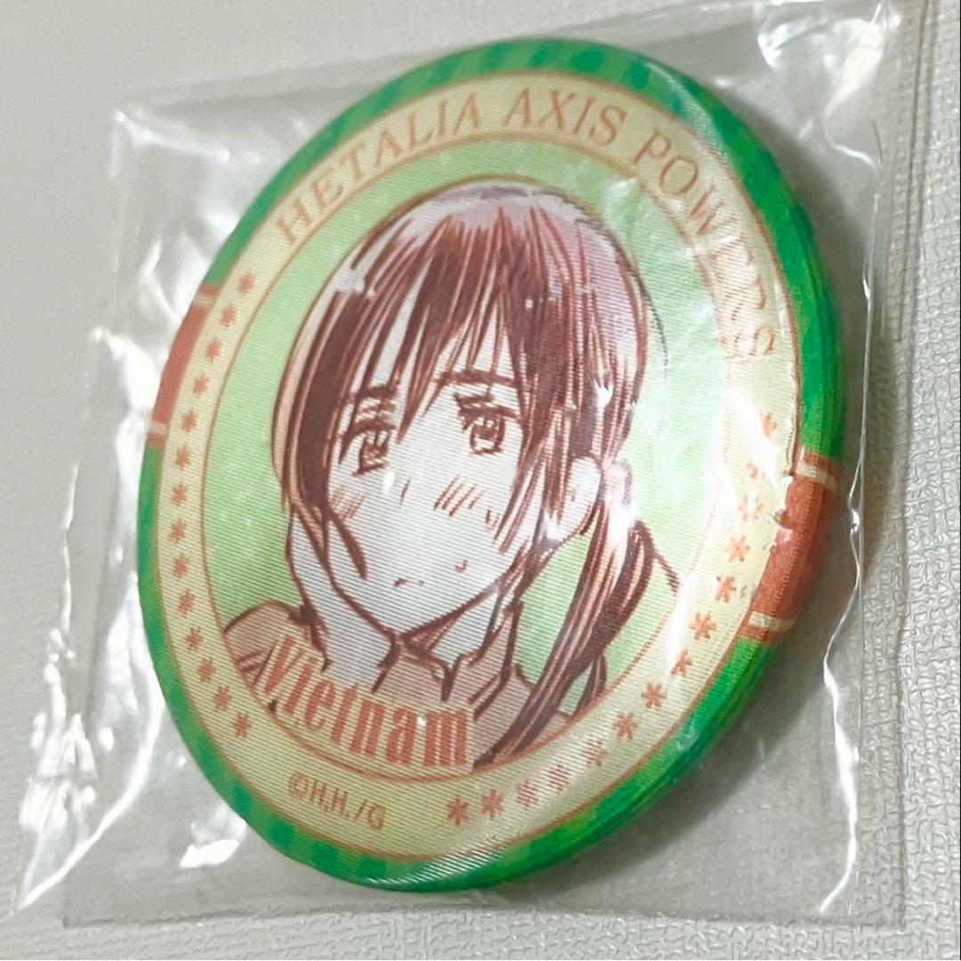ヘタリア チェンジング 缶バッジ ベトナム ヘタリア アニメガ 限定