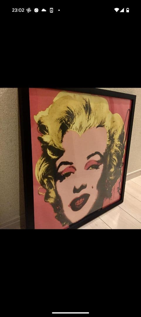 【送料無料】520×520　アンディ・ウォーホル好き必見　パネルアート