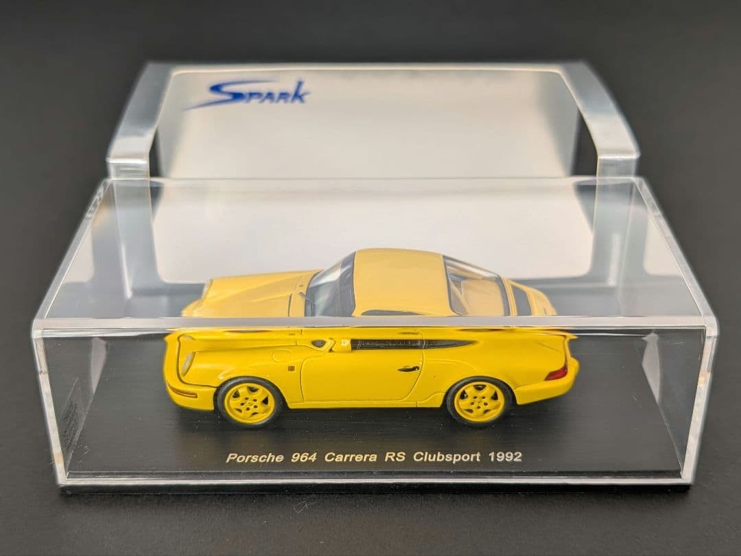 スパーク 1/43 ポルシェ 964 カレラ RS クラブスポーツ 1992