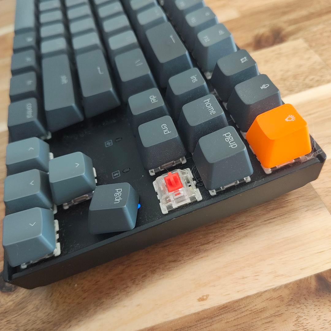 keychron k8 pro 赤軸 US配列 英語配列 Keychron K8 US配列 赤軸