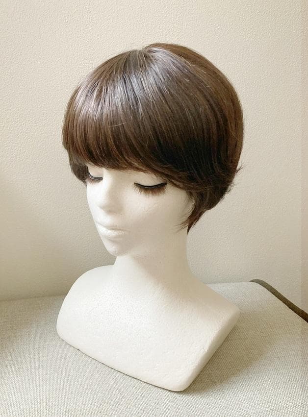 Thimo　 坂巻哲也 「ウェービーショート」　3Dダークブラウン