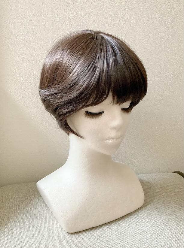 Thimo　 坂巻哲也 「ウェービーショート」　3Dダークブラウン