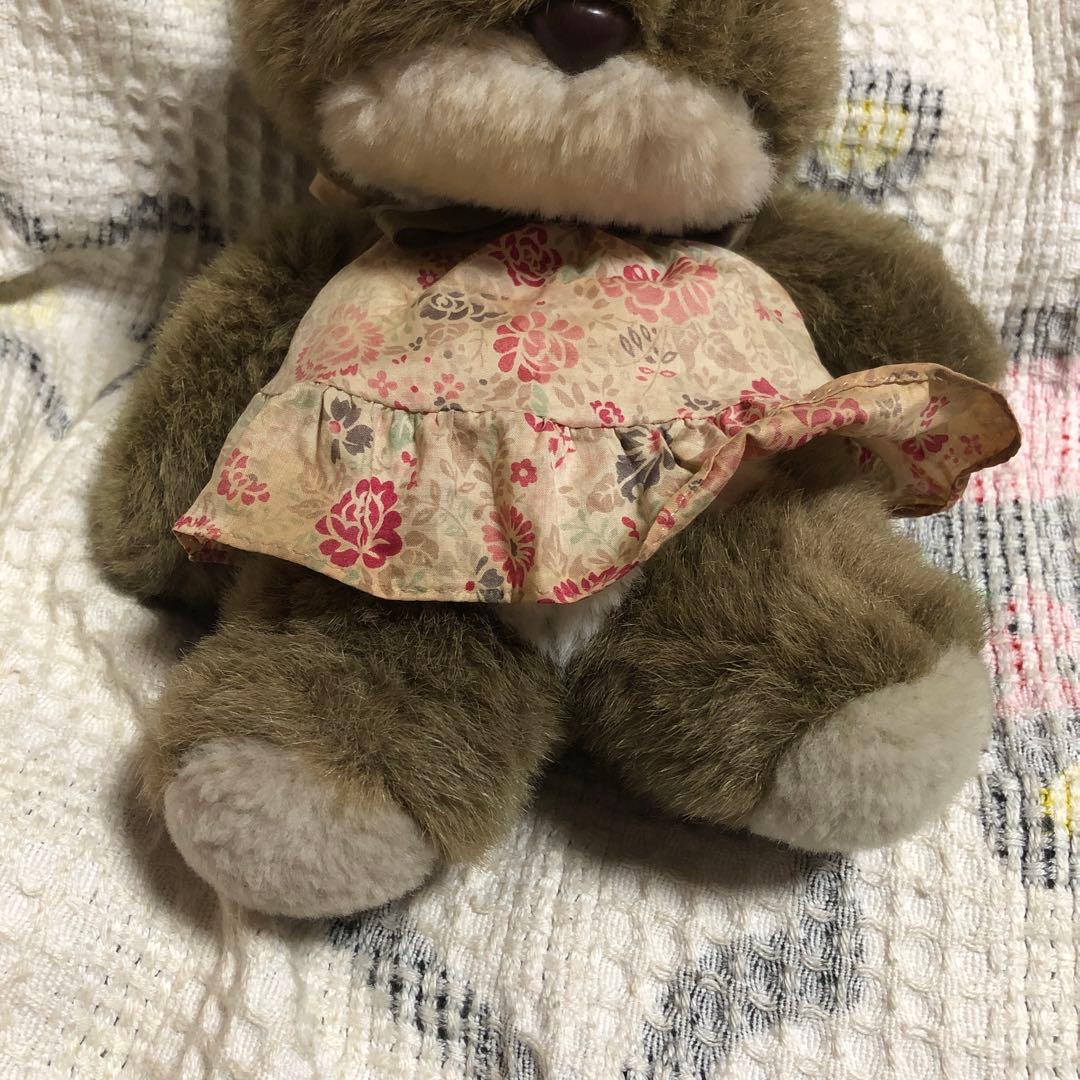 昭和レトロ　ヴィンテージ LIBERTY リバティ　うさぎ　ぬいぐるみ　2コ