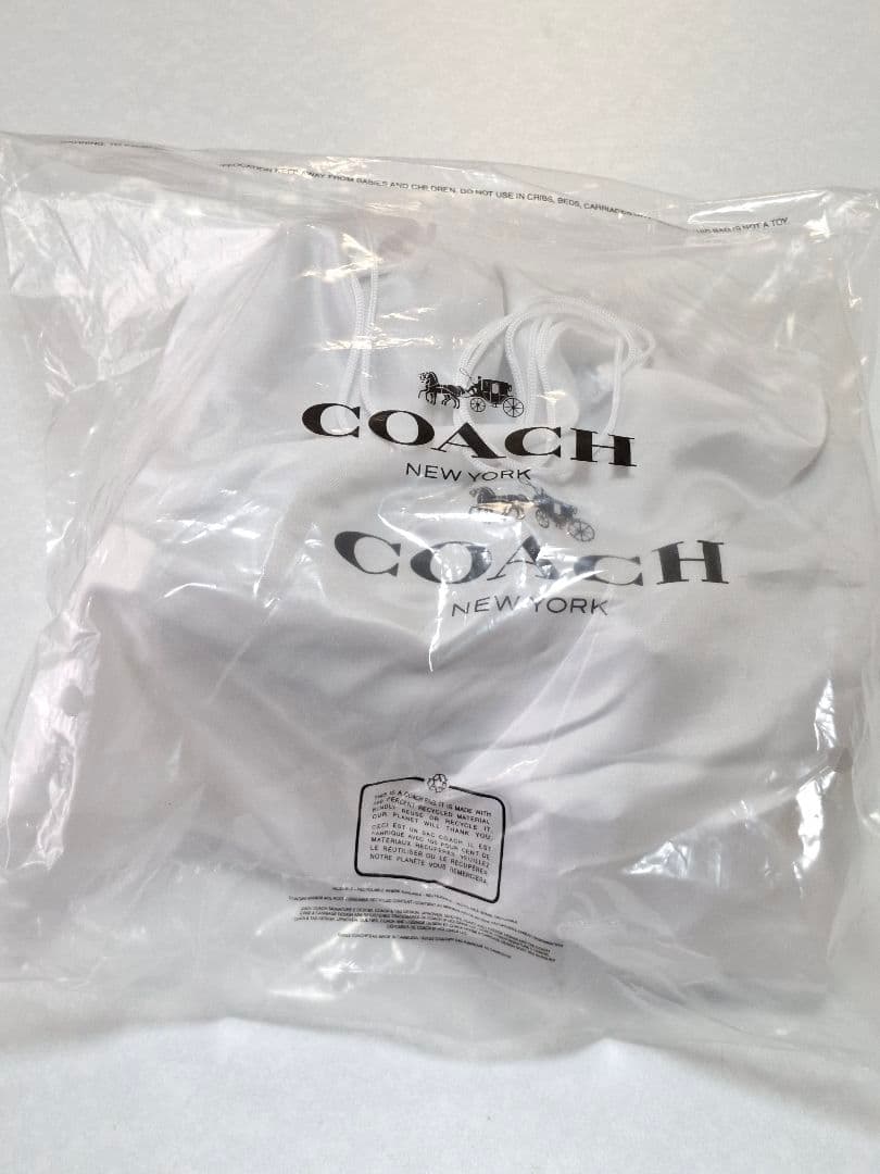 【COACH × Disney】ミニーマウス ミニリュック ホワイト レザー