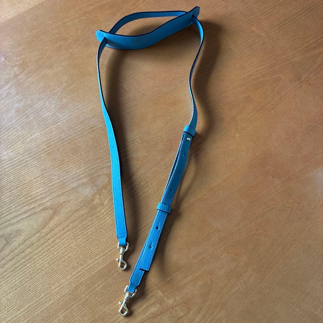 お値下げ❗️LOEWE 青 アマソナ23ショルダーバッグ 保存袋付き