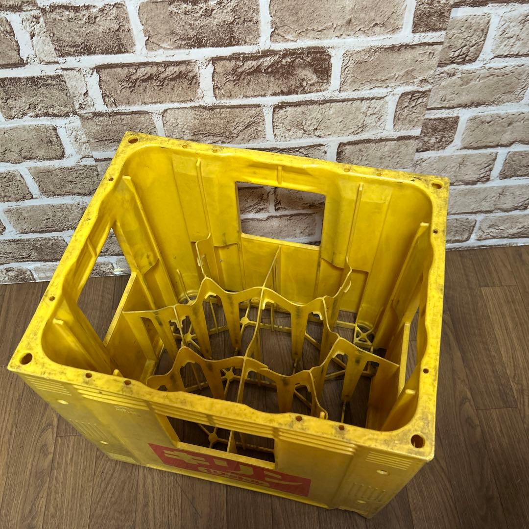 昭和レトロ】1リットル 空瓶・キリンコンテナケース ファンタ キリン