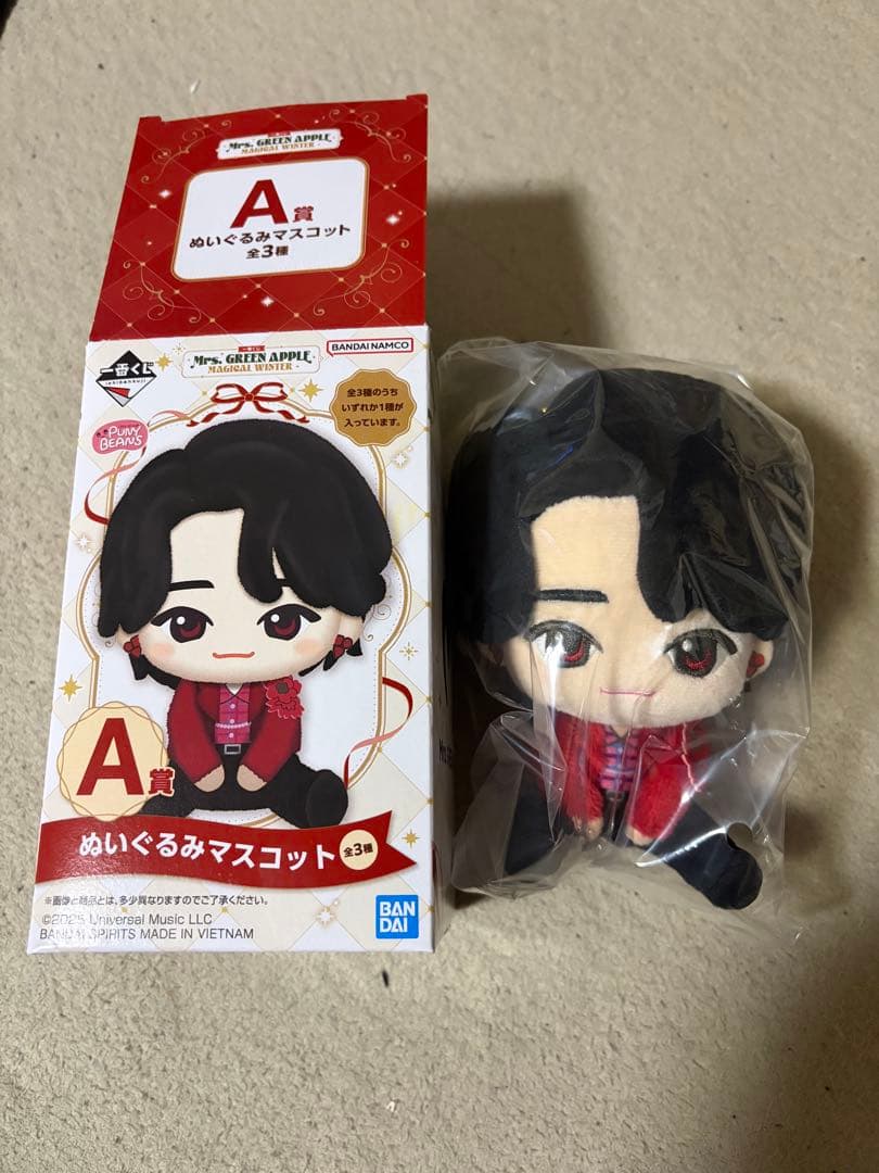 Mrs.Green Apple 一番くじA賞 大森元貴 ミセスグリーンアップル Mrs GREEN APPLE A賞 大森 元貴 もっくん 1番