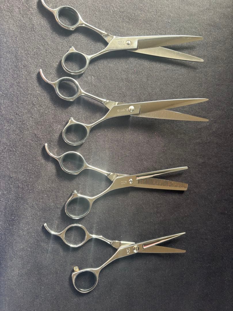 UTSUMI（内海）トリミングシザー4丁 内海 OF-30 OF-50R(UTSUMI U&U) ハサミ屋はやし