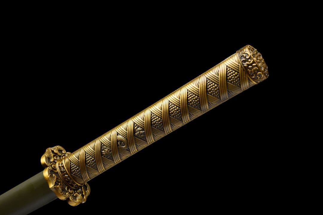 1051-武具 刀装具 日本刀　模造刀 居合刀 武士道 武蔵 鑑賞用 手鍛造打