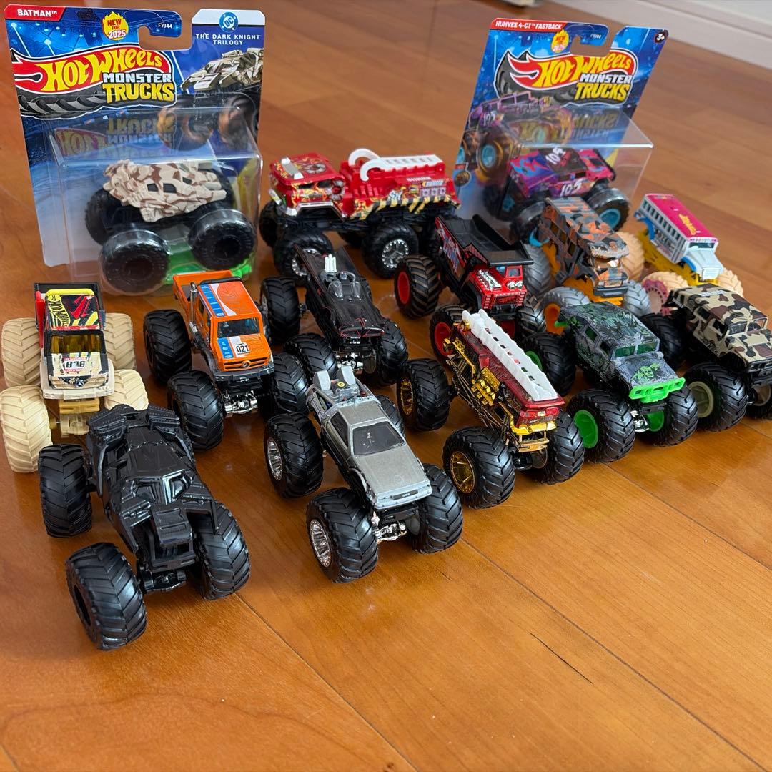 ホットウィール　モンスタートラック　セット売り14台