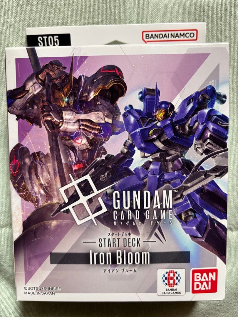 未開封】ガンダムカードゲーム スタートデッキ ST05 アイアンブルーム